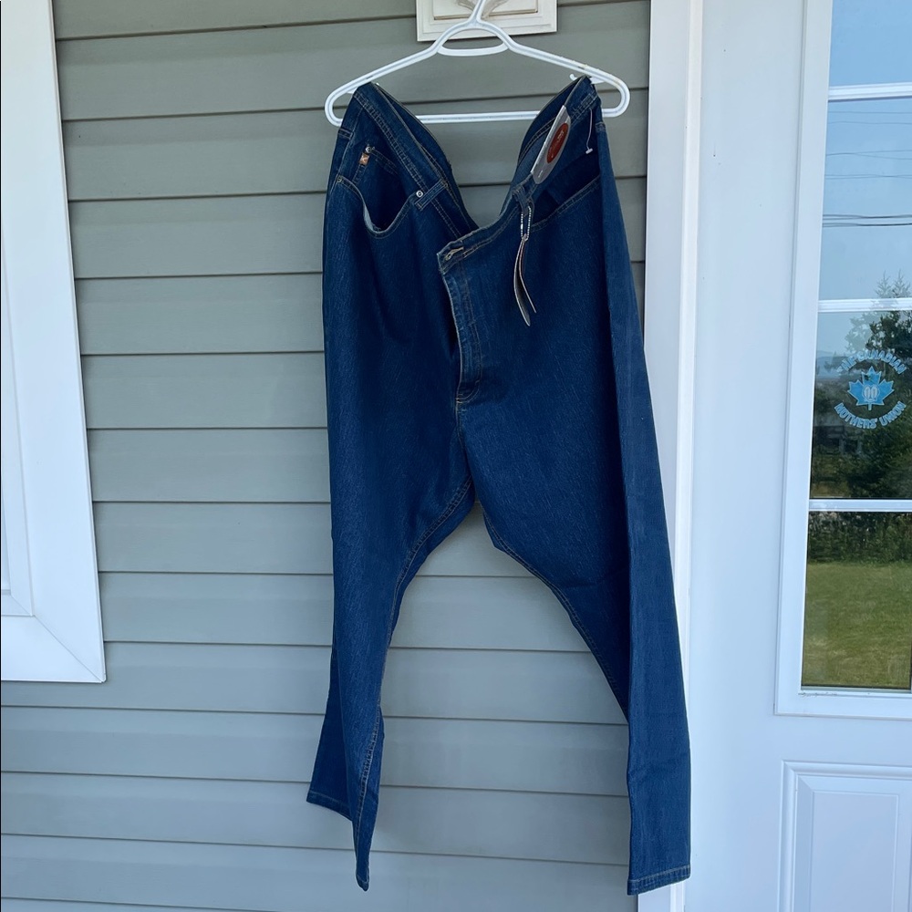Plus Size Liz & Me Signature Dark Blue Denim Pants